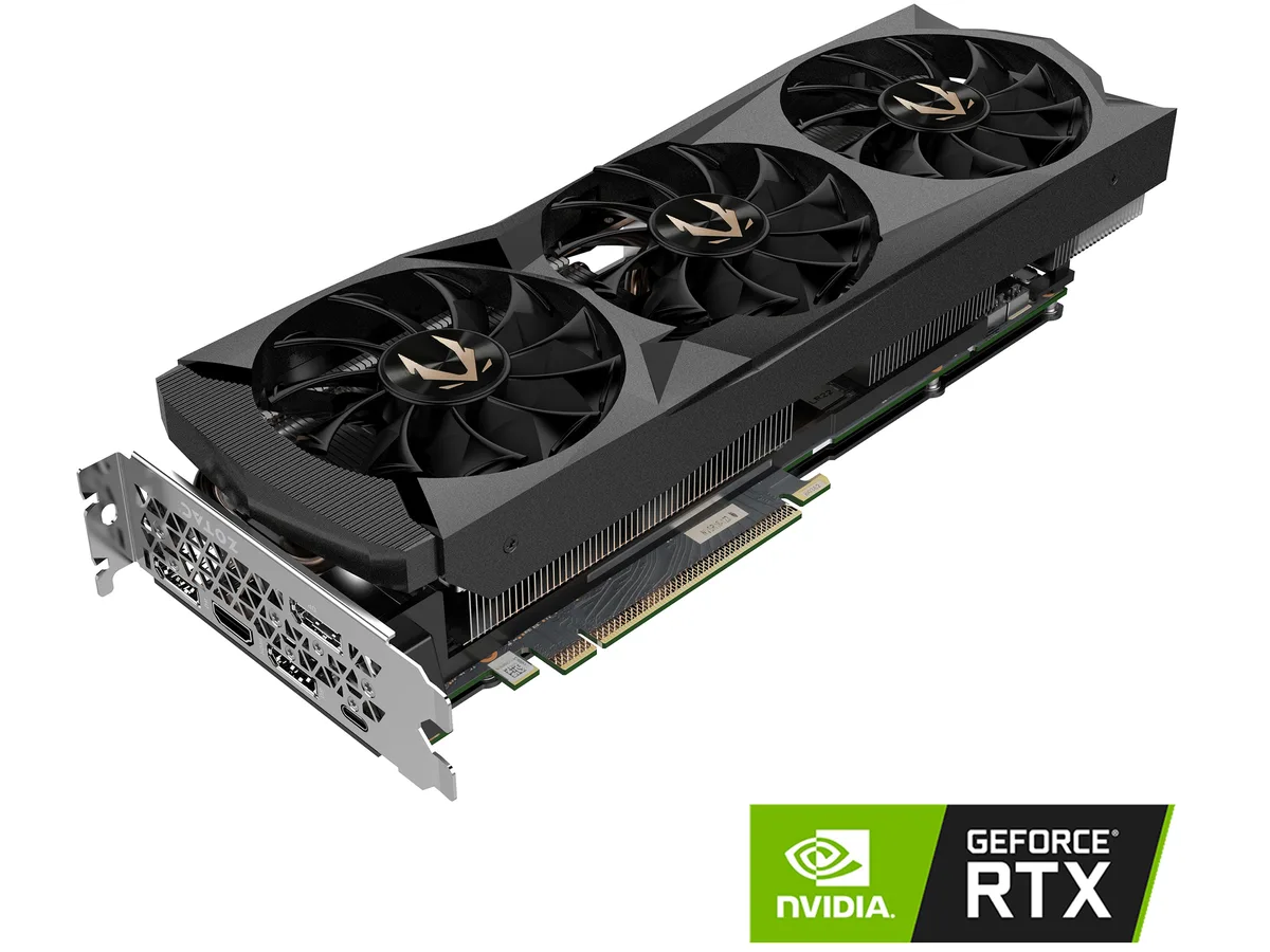 ZOTAC ZOTAC GeForce RTX 2080 Ti AMP 11GB GDDR6 graphics card ZT-T20810D-10P — product photo