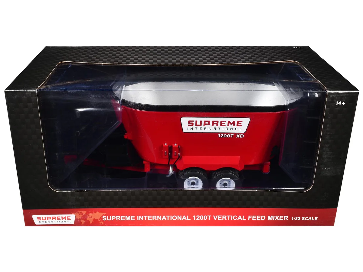 SpecCast Collectibles SpecCast Collectibles Supreme International 1200T Vertical Feed Mixer Red 1/32 Diecast Model — product photo