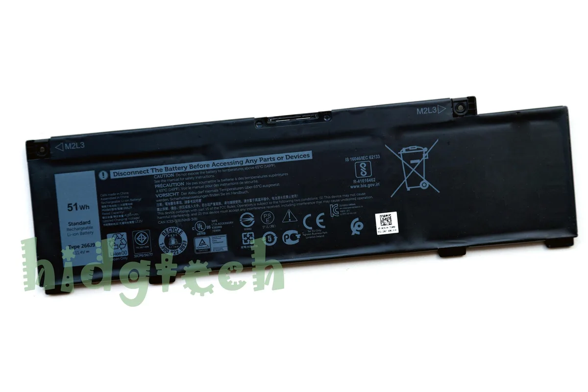 Beisite Beisite 266J9 51Wh laptop battery for Inspiron G3 15 3590 14 5490 INS15PR 31CP6/56/77 — product photo