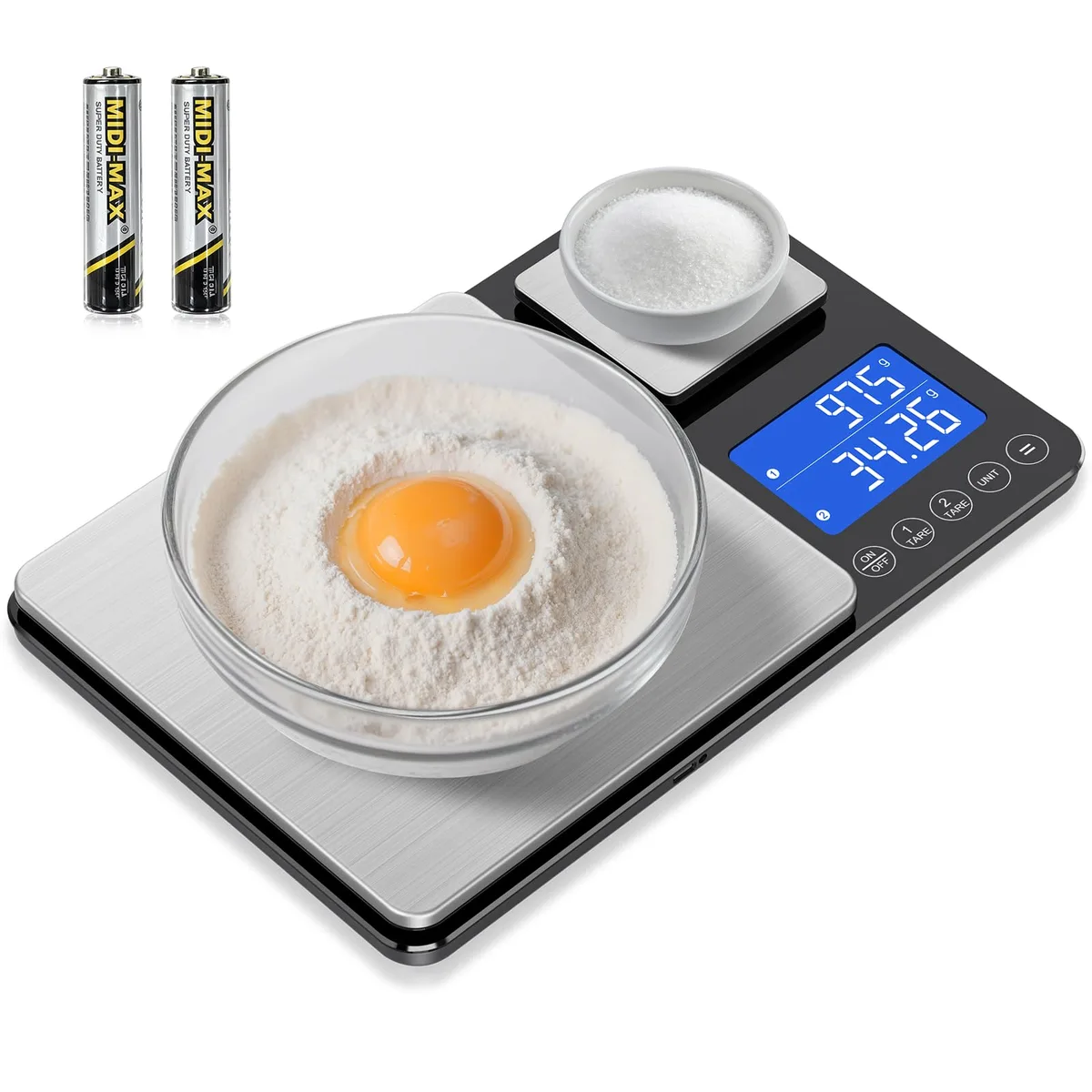  ApeWeghr K1H Dual Platform Scale 15kg/33lb 0.1g/0.001oz 210s auto-off — product photo