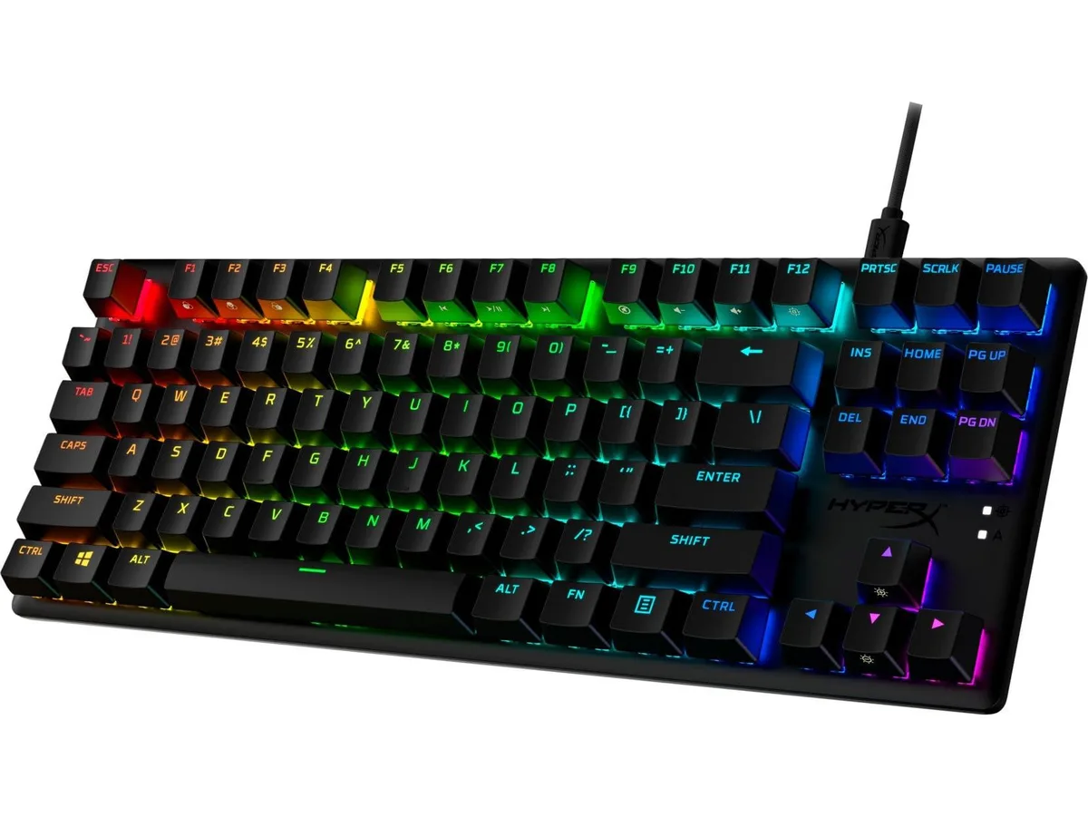 HyperX HyperX Alloy Origins Core PBT HX Red 639N7AA gaming keyboard — product photo