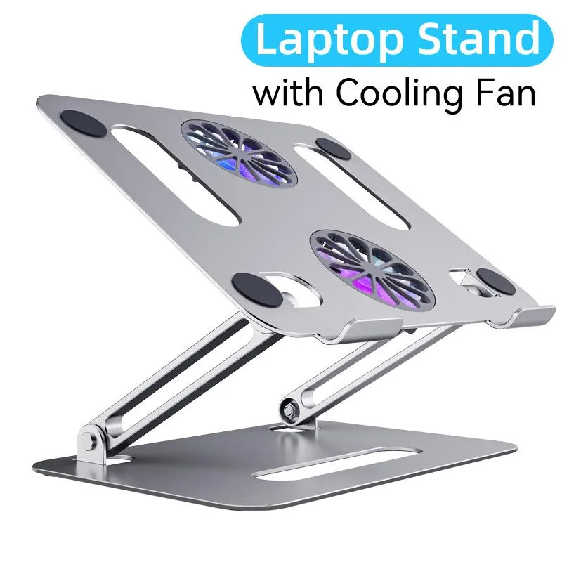 LUOM LUOM P43F laptop cooling pad 2 fans 11-17.3" silver — product photo
