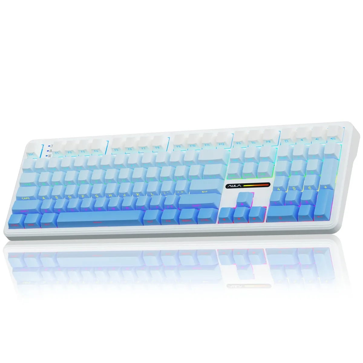 Vszerda Vszerda F108 Wireless Mechanical Gaming Keyboard Gradient Blue 108 Keys — product photo