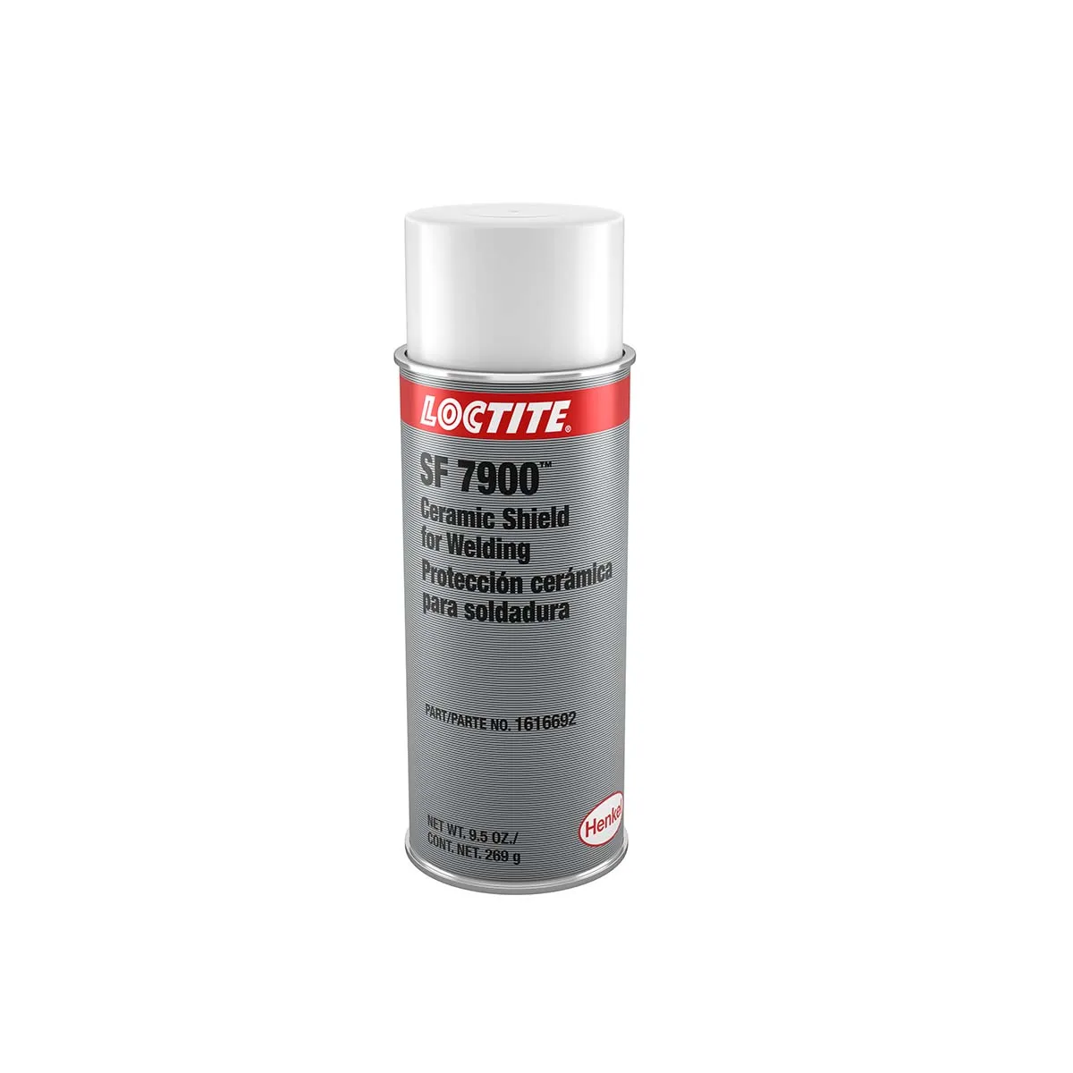 White 9.5 oz aerosol can labeled Loctite SF 7900