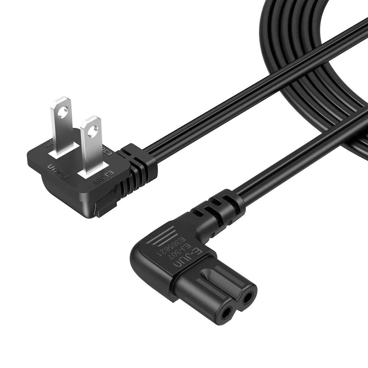 CableCreation CP0019 IEC C7 to NEMA 1-15P 6 Feet Power Cord — product photo