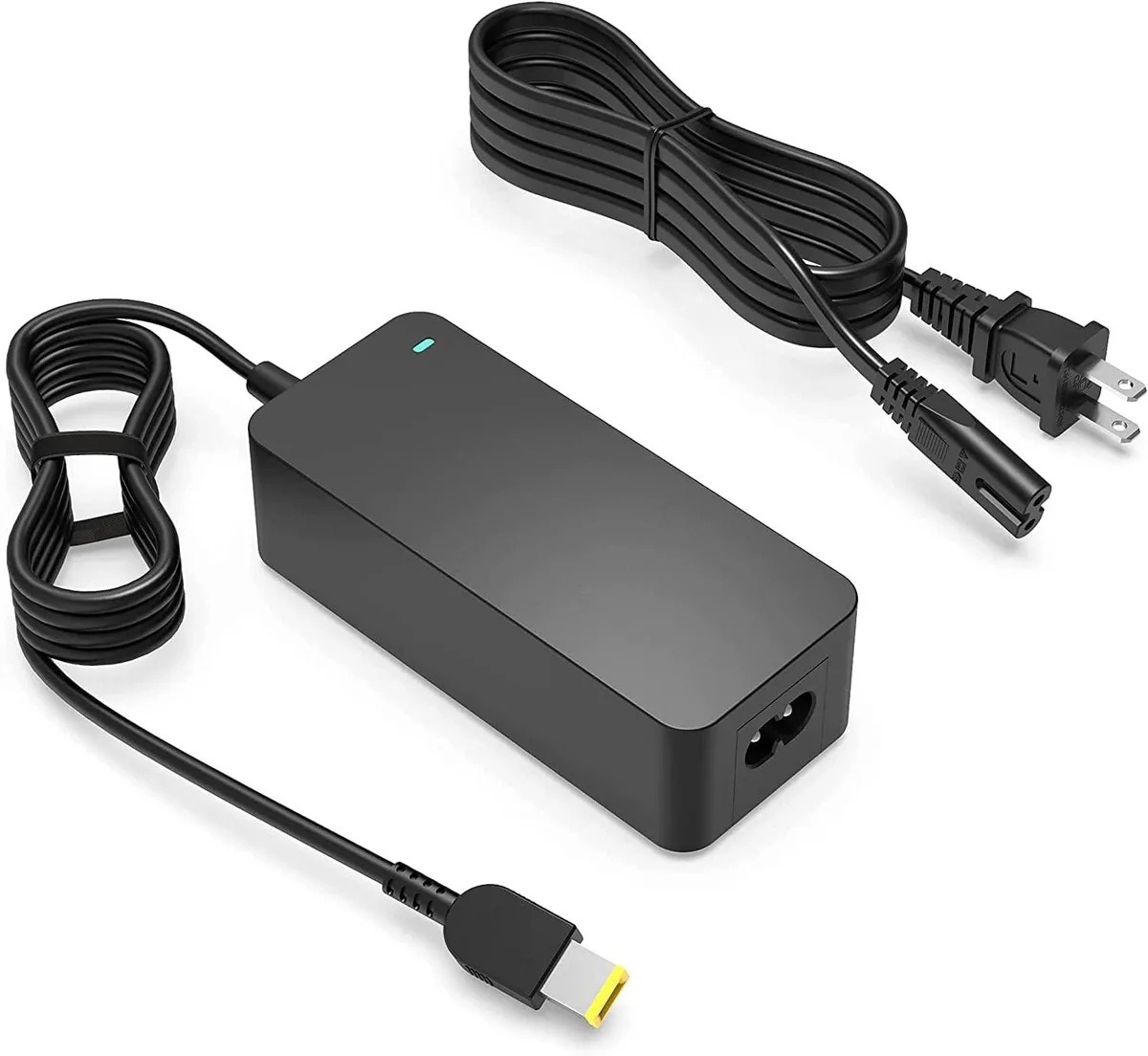 myVolts myVolts 65W AC Adapter Square Tip ThinkPad X1 Carbon 1st-4th Gen X1 Yoga 1st Gen — product photo