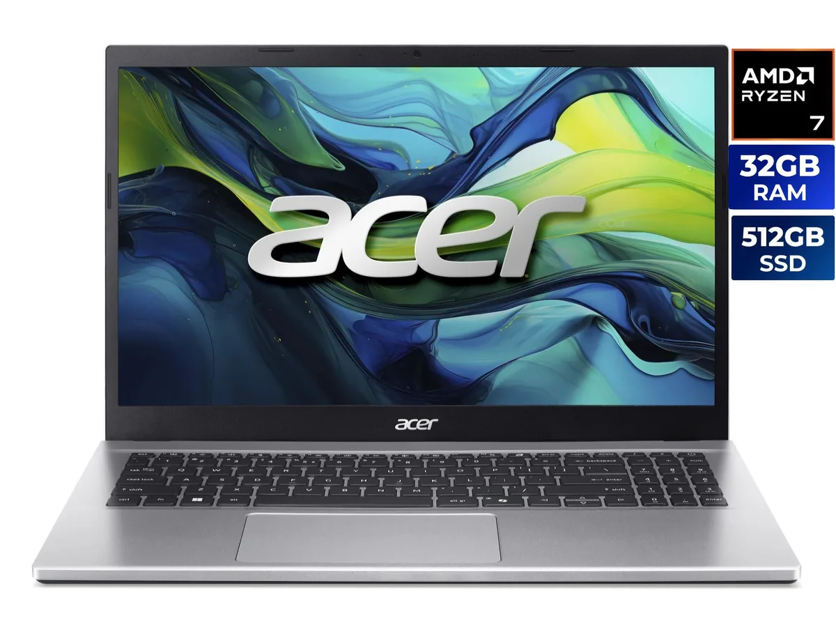 Acer America Acer America NX.JQJAA.002 V-COLOR 16GB Aspire Go 15 laptop 32GB 512GB Ryzen 7 5825U 15.6 FHD — product photo