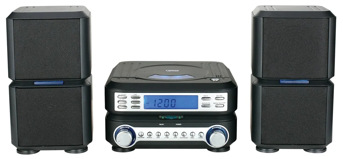 Naxa Electronics, Inc. Naxa Electronics NS-438 Digital CD Micro System Radio — product photo