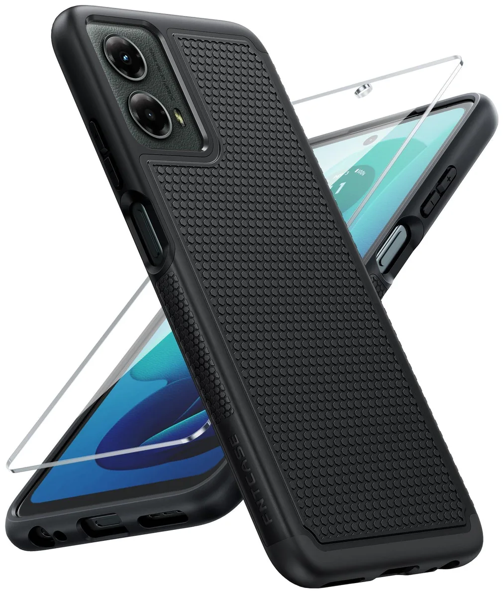 FNTCASE Moto G 5G 2024 Case 6.6 Inches Black — product photo