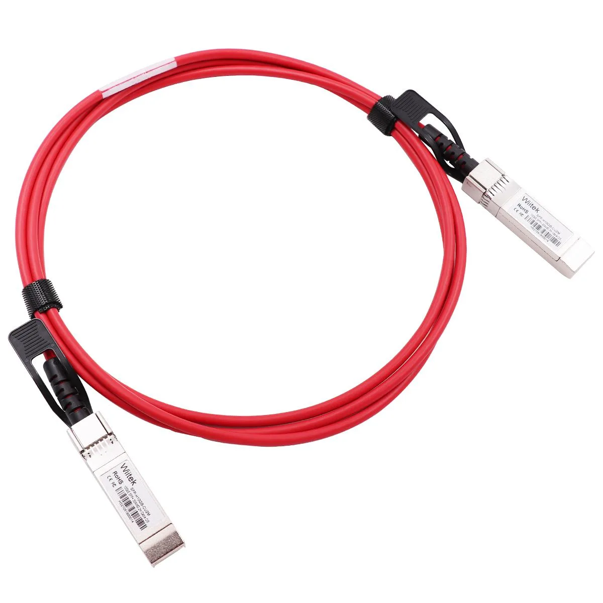 Wiitek Wiitek 2m 10G SFP+ DAC Twinax Cable Red — product photo