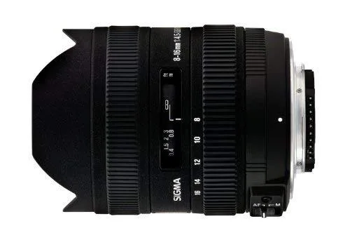 SIGMA Sigma 8-16mm f/4.5-5.6 DC HSM FLD Ultra Wide Zoom Lens for APS-C Canon DSLR — product photo