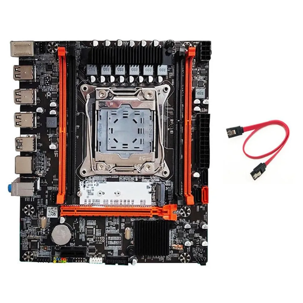 YINGHUA YINGHUA X99 server motherboard B85 LGA2011-V3 DDR3×4 ECC M.2 NVME PCI-E 3.0 X16 SATA 3.0 — product photo