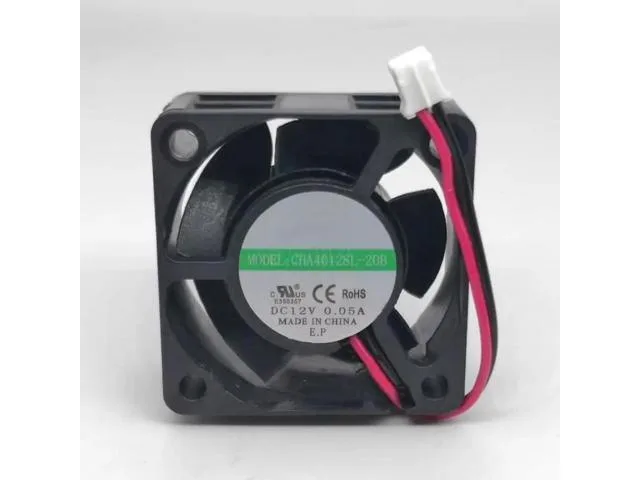 TSUJ TSUJ Kepler-C72J-OYS-0385 DC12V 0.05A CHA4012SL-20B 4020 4cm 2-Wire Silent Cooling Fan 2 in 1 accessory — product photo