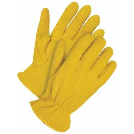 BDG BDG 20-1-340-S Leather Drivers Gloves, Shirred Slip-On Cuff, Keystone Thumb, Personal Protective Equipment — product photo