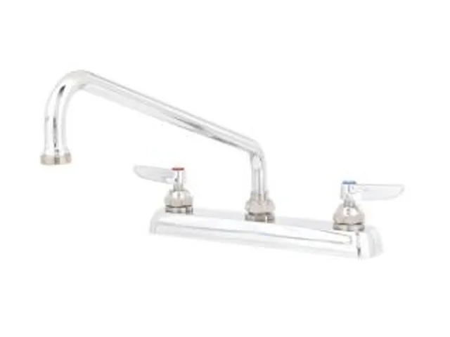 T&amp;S Brass T&amp;S Brass B-1123 8" Centerset Bath Faucet Swing Nozzle Chrome — product photo
