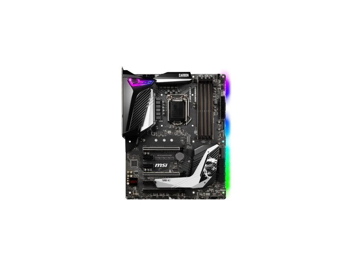 MSI MSI MPG Z390 GAMING PRO CARBON 9th/8th Gen Intel motherboard — product photo