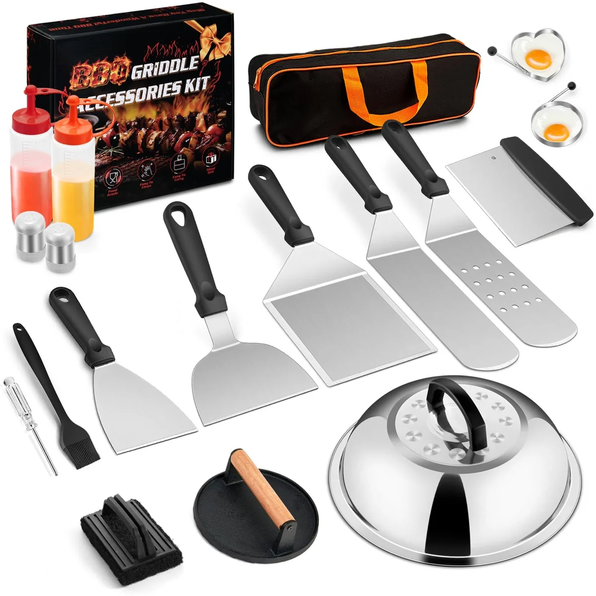 Healthy Living JFGAT0418 18pc Grill Accessory Set — product photo