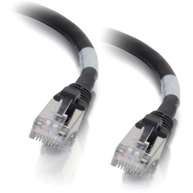 Cables To Go Cables To Go 00711 Cat6a shielded ethernet cable 6 ft black — product photo