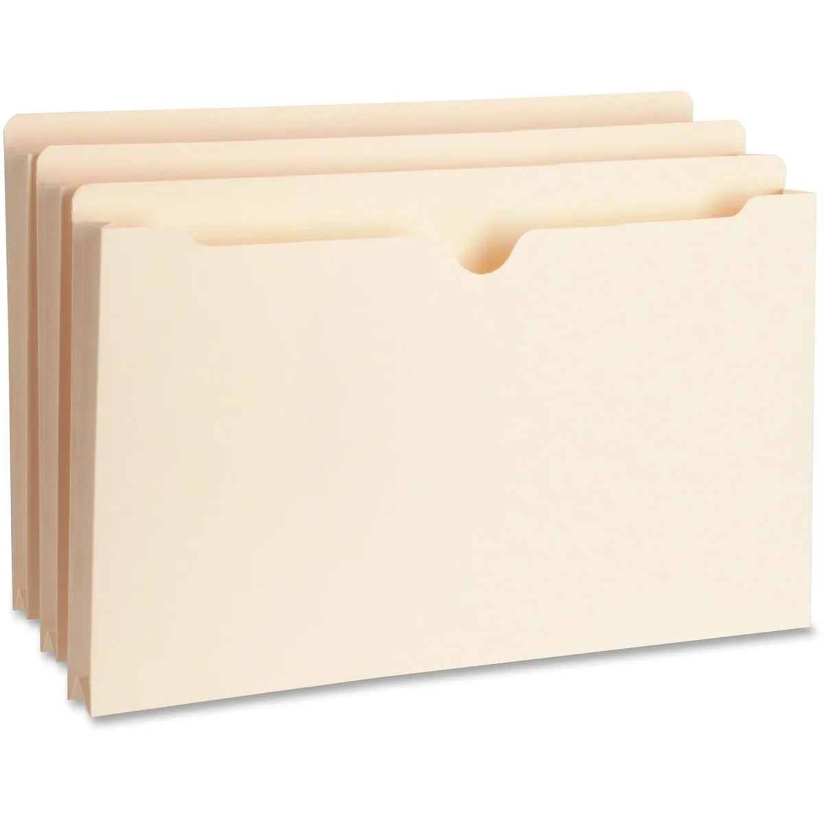 Business Source Business Source 65801 Legal File Pocket 1" Exp 11pt Manila 50/BX — product photo