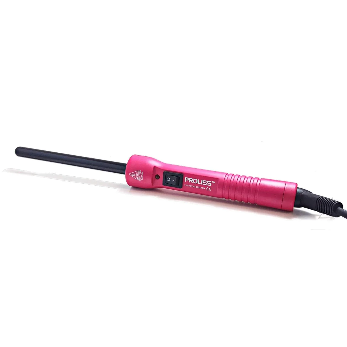 Proliss Proliss The Twister 13mm Tourmaline Ceramic Curling Wand Pink — product photo