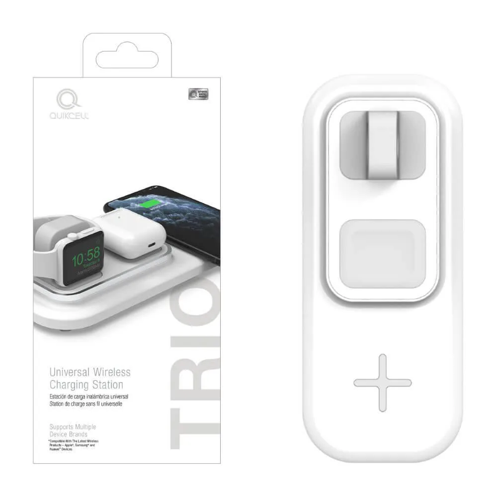 Quikcell Quikcell Trio 3-in-1 Qi Wireless Charger 18W — product photo