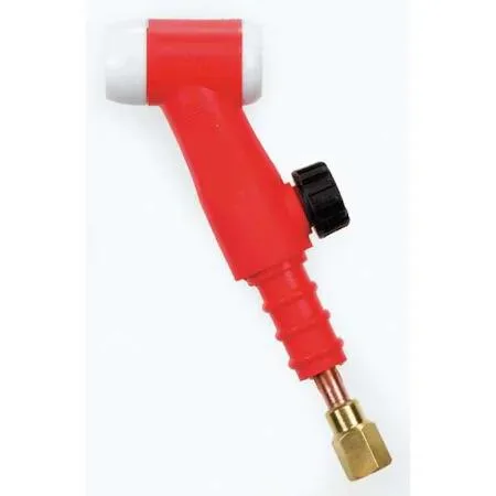 Miller Weldcraft WP-17V air-cooled TIG torch body A-150V, metal finish with gas valve