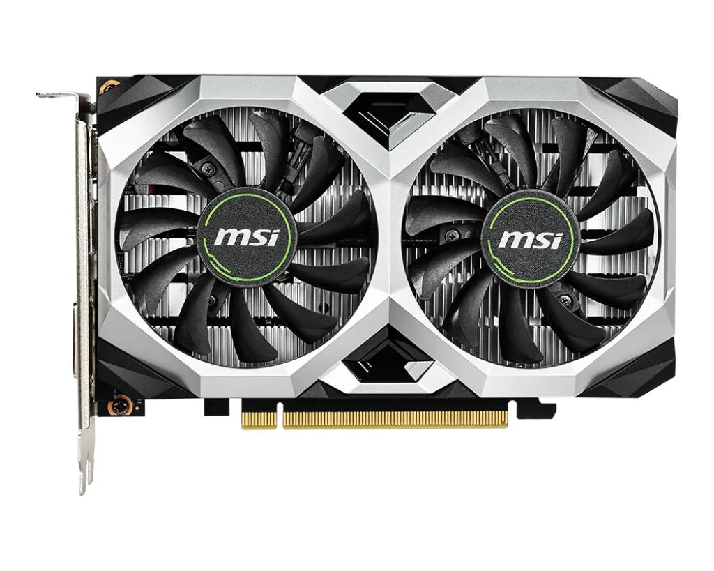 MSI MSI GeForce GTX 1650 D6 VENTUS XS OC graphics card — product photo