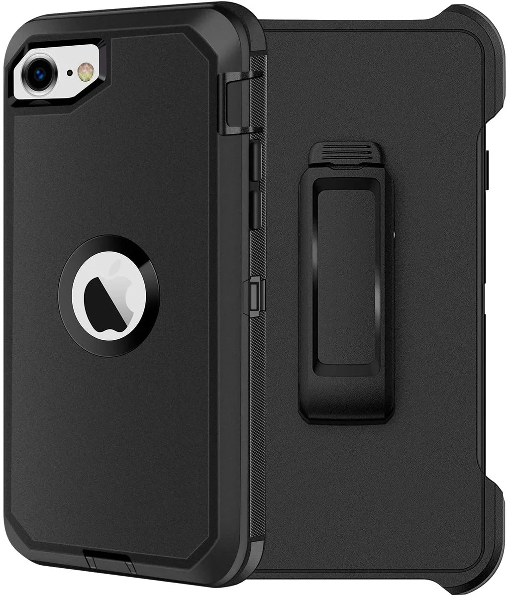 AICase AICase Belt-Clip Holster Case for iPhone SE 2020 Black — product photo