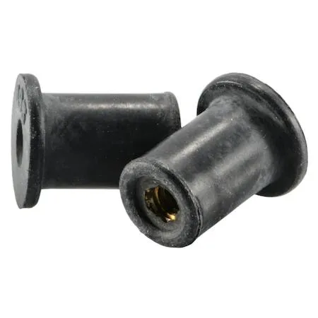 MIDWEST FASTENER CORP MIDWEST FASTENER CORP 64541 Rivet Nut #6-32 1/2 in Rubber 10 PK — product photo