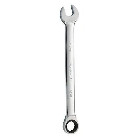 Westward SAE combination wrench 1-9/16 inch chrome finish