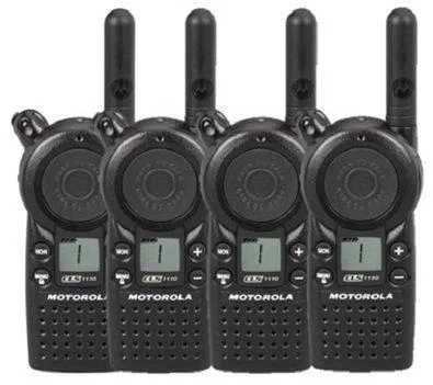 Motorola Motorola CLS1110 two-way radio 4-pack UHF — product photo
