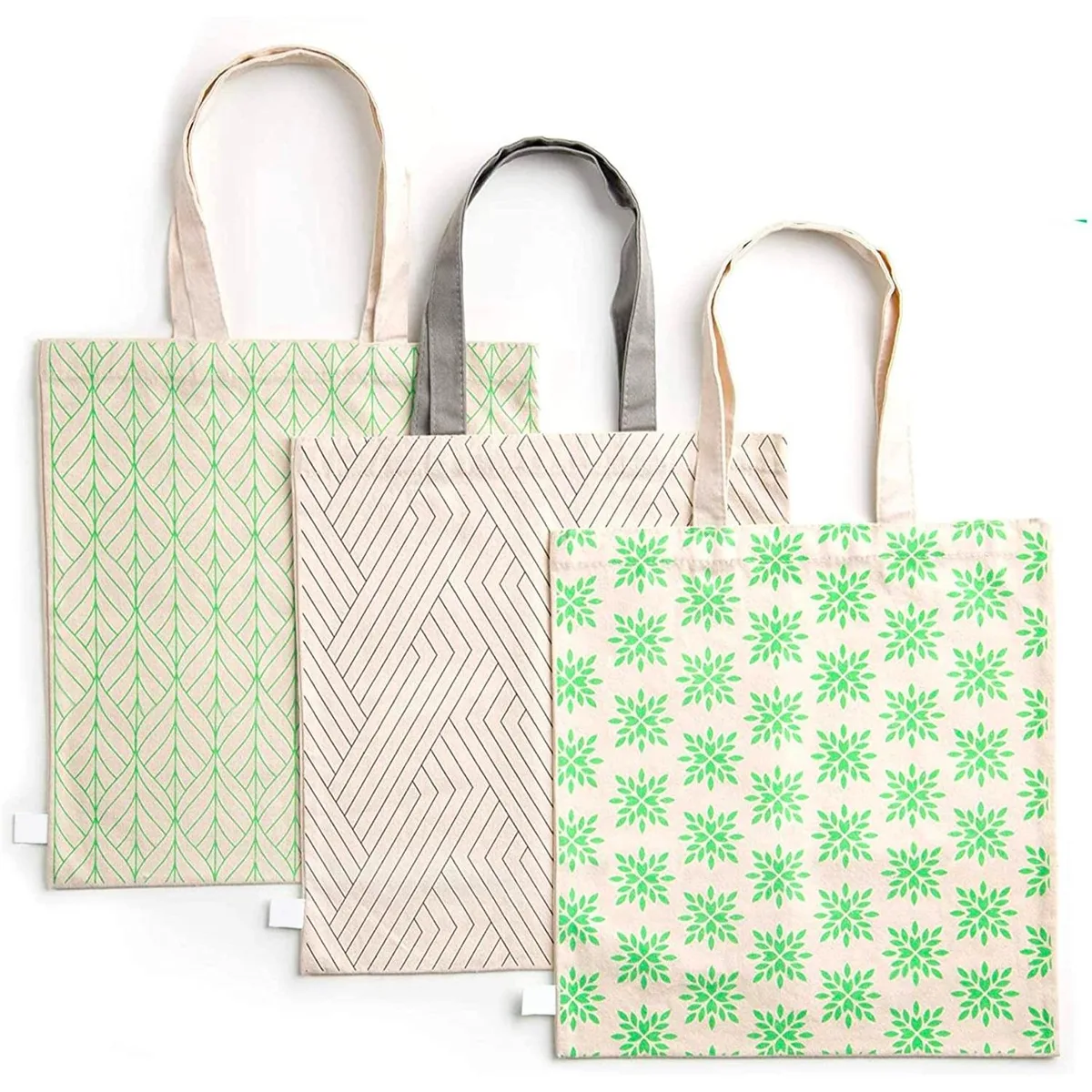 Altatac Altatac Cotton-Shopping-Bags 3 Pack Multi — product photo
