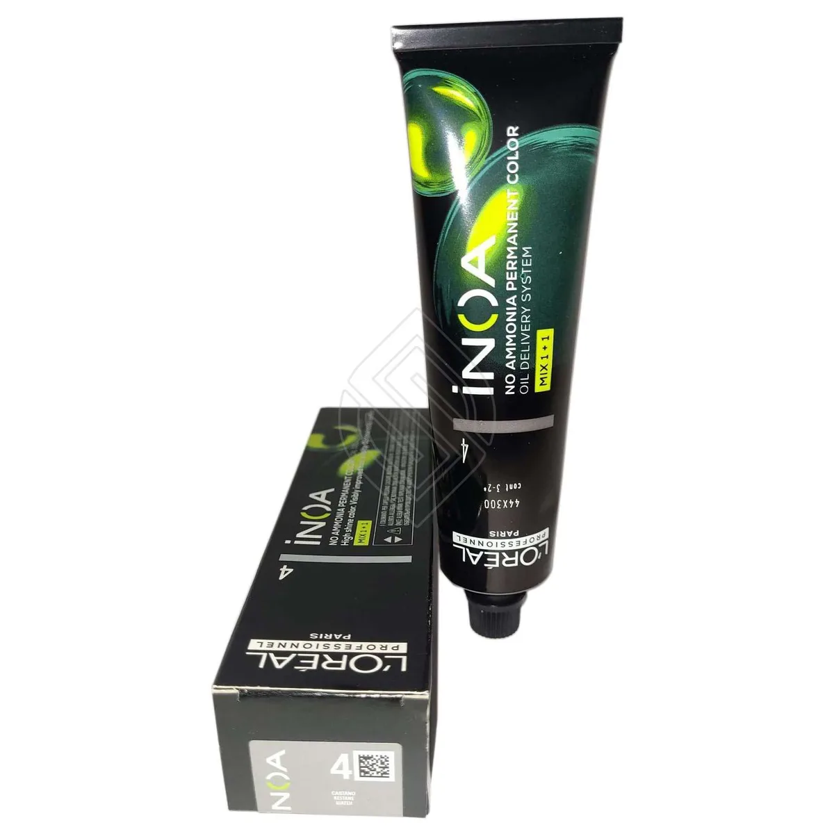 L'Oreal L'Oreal Inoa #4 Brown Ammonia-Free Permanent Hair Color 60g — product photo
