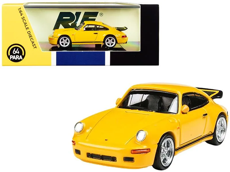 Paragon Paragon 1987 RUF CTR Yellowbird Blossom Yellow 1/64 Diecast Vehicle — product photo