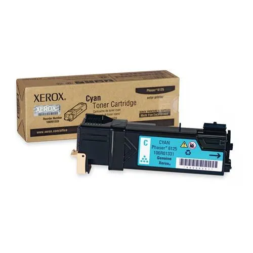 XEROX XEROX 106R01331 Cyan Toner Cartridge 1000 Pages — product photo