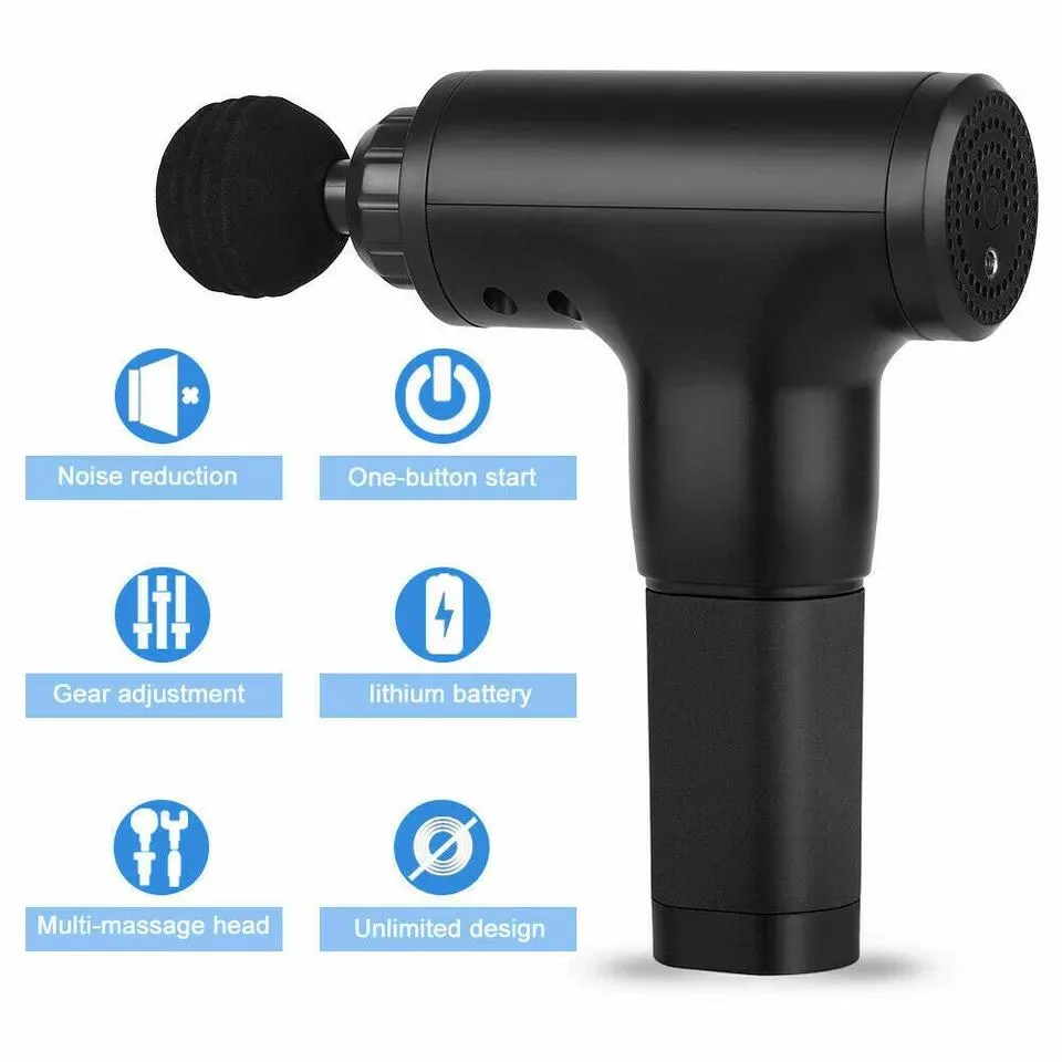 NShi NShi percussion massager 6 speeds 4 heads 24W 1.76 lbs — product photo