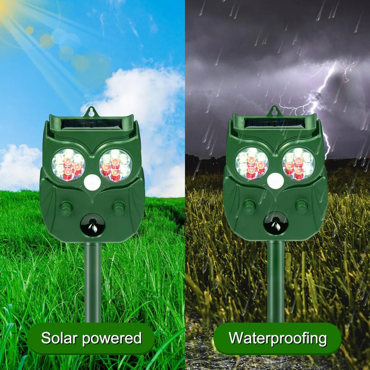 GRACETOP GRACETOP RWER Solar Pest Contol IP65 30ft 120° — product photo