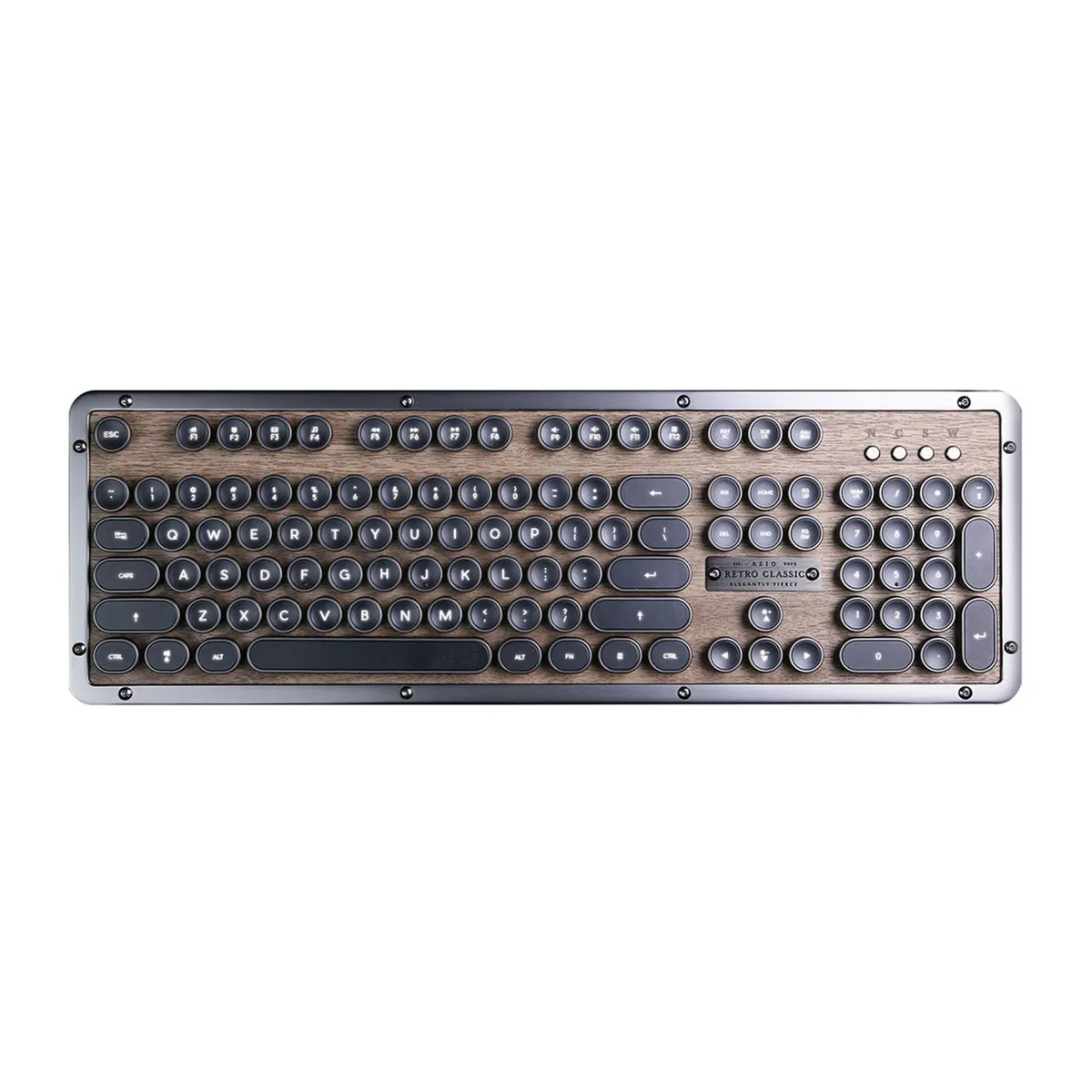 AZIO AZIO MK-RETRO-W-01B-US Elwood gaming keyboard — product photo