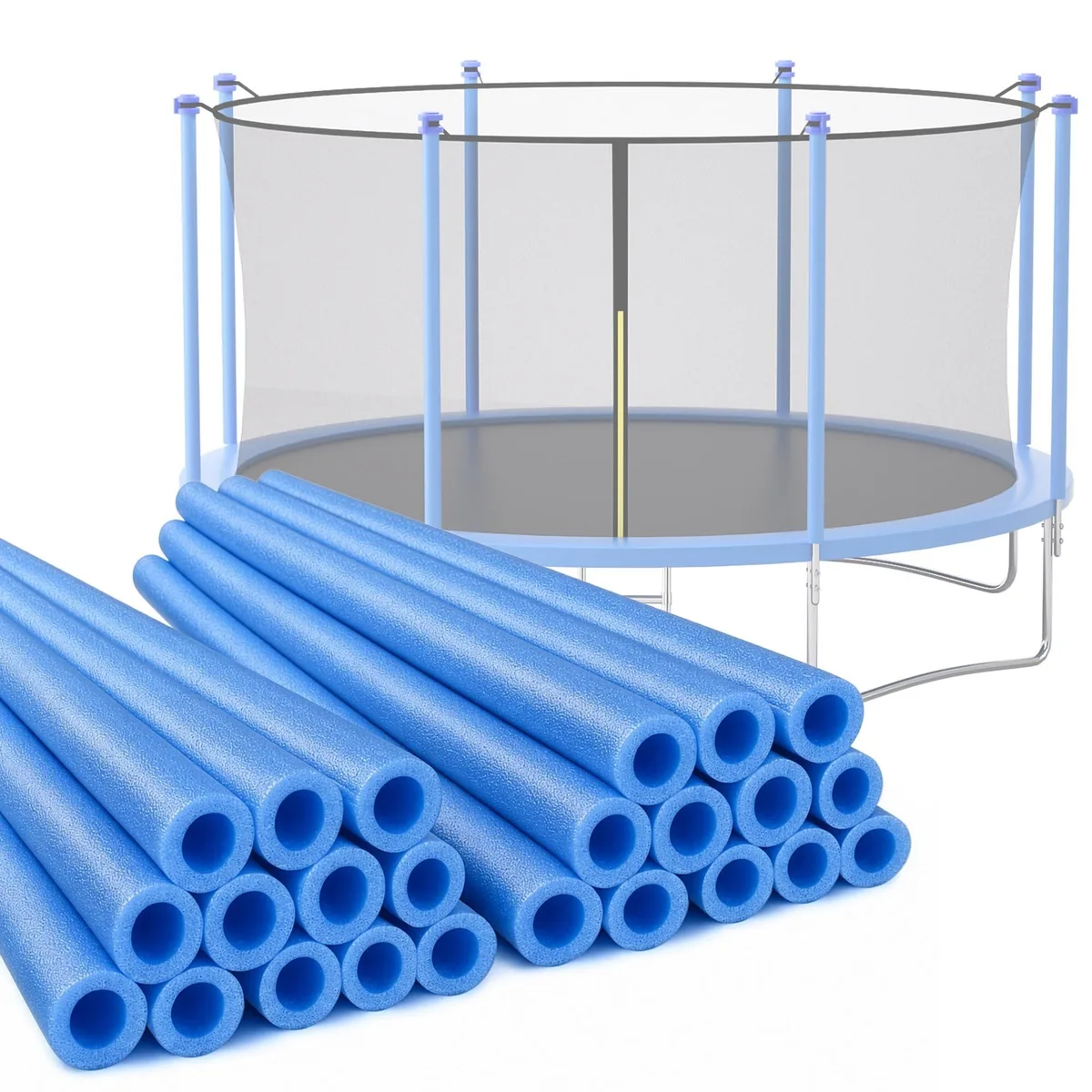 Yescom USA, Inc. Yescom USA, Inc. 09FTP001-35IN12-03x2 24 Pcs 1.26 Inch Trampoline Pole Foam Sleeves outdoor toy — product photo