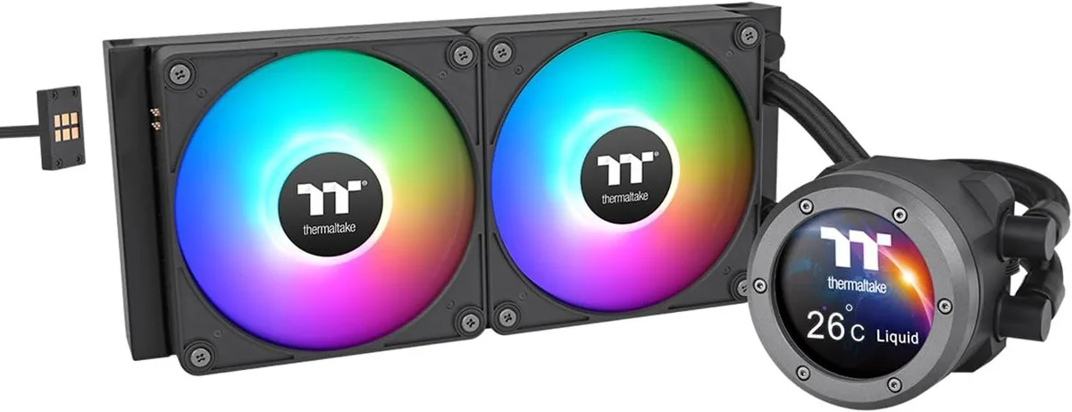Thermaltake Thermaltake TH240 V2 Ultra EX ARGB 240 mm liquid cooler — product photo