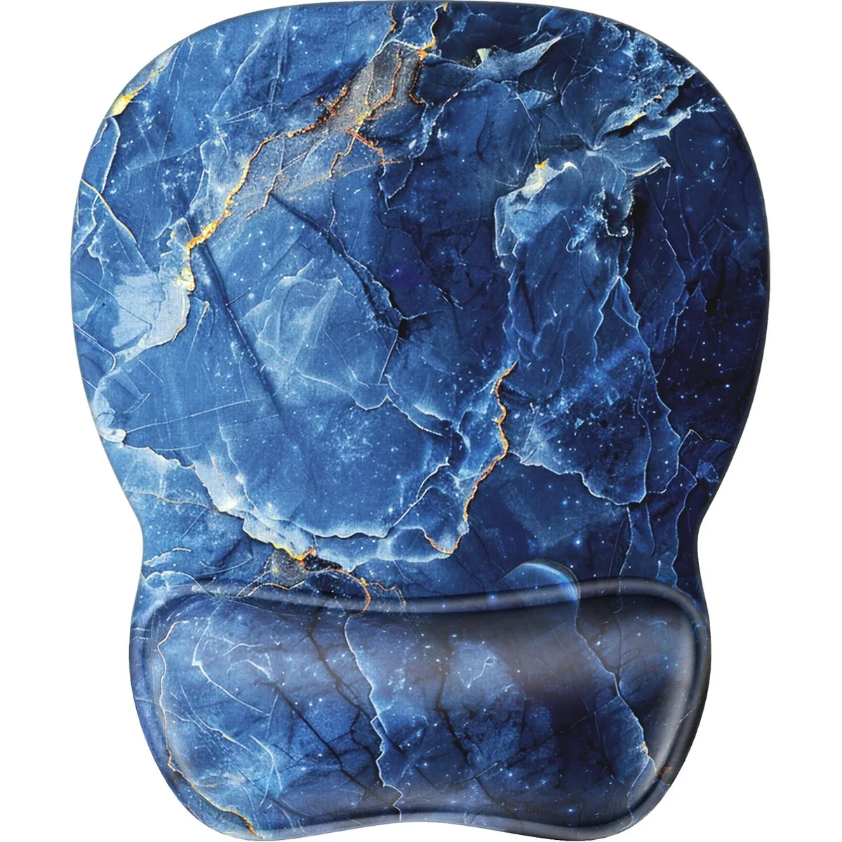 KEHIPI KEHIPI Ergonomic Mouse Pad Gel Wrist Rest Ocean Marble 9.4 x 8.1 in — product photo
