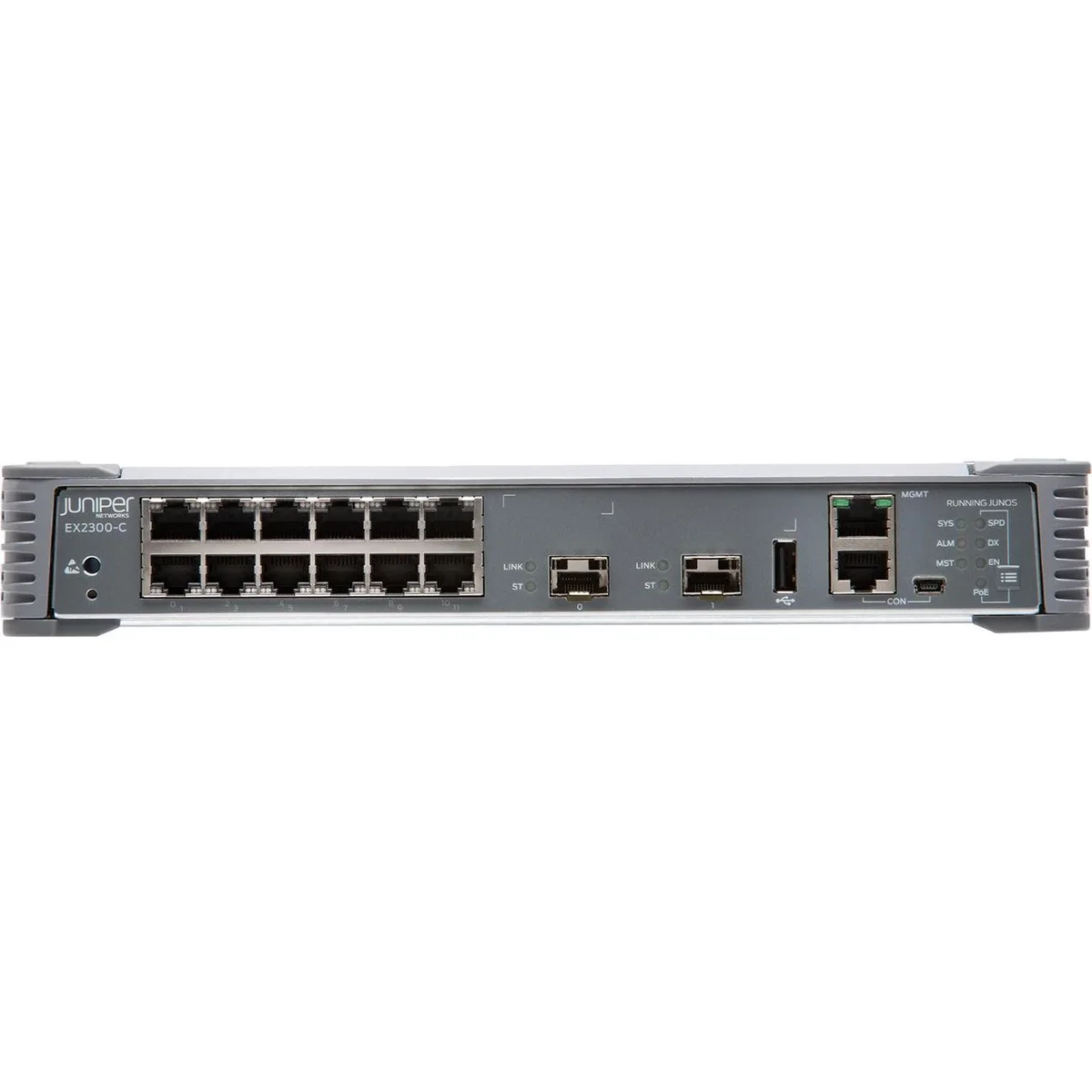 HPE Juniper Networking HPE Juniper Networking EX2300-C-12P-TAA 12-port network switch — product photo