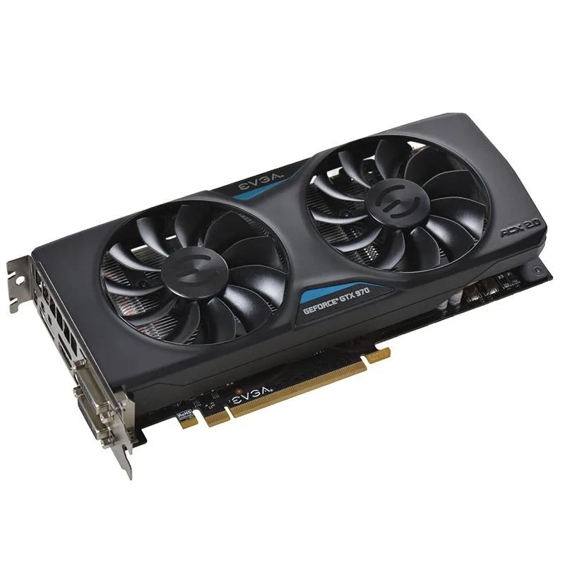 EVGA EVGA GeForce GTX 970 4GB SC GAMING ACX 2.0 graphics card — product photo
