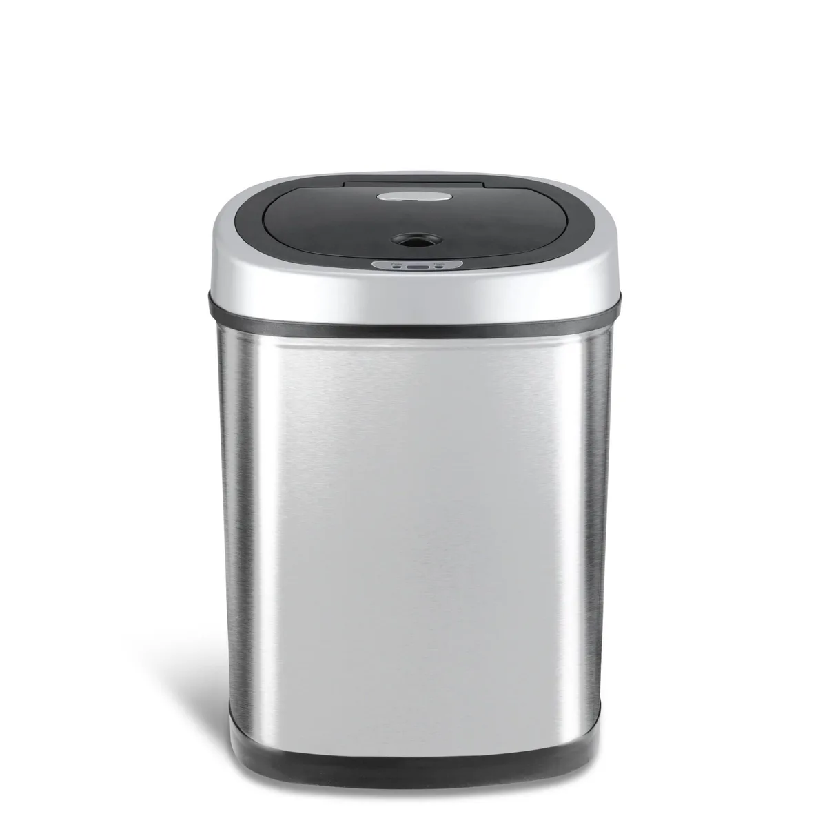 Wenger Wenger 42L Touchless Stainless Steel Trash Can Silver — product photo