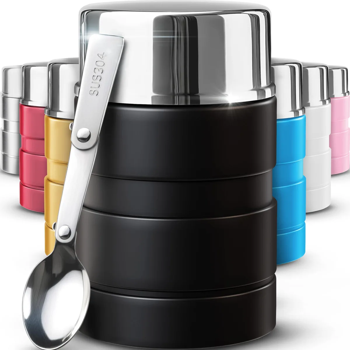 Brentwood MUG Thermo Pot 17OZ Black — product photo