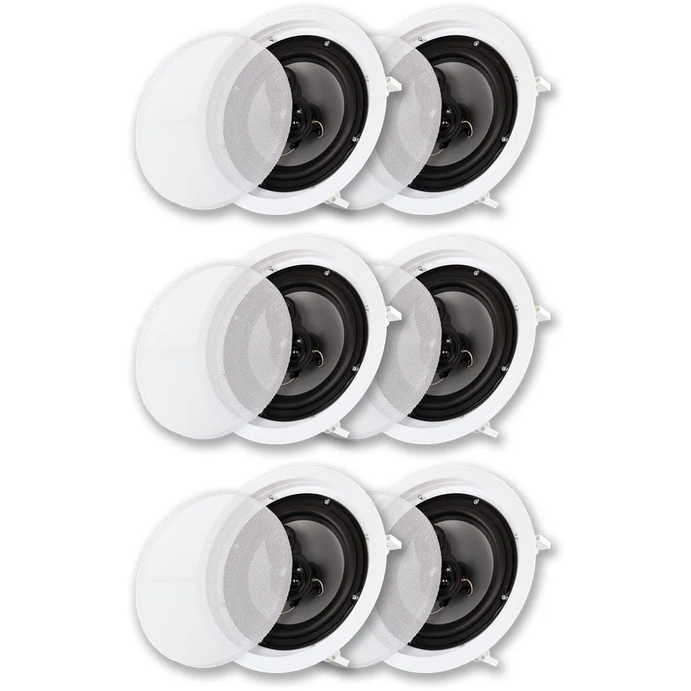 Acoustic Audio Acoustic Audio CS-IC83 8" In-Ceiling Speaker 3-Pair Pack — product photo