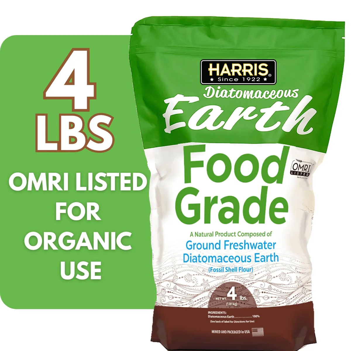 Harris Harris Food Grade Diatomaceous Earth Powder 4.05 lb — product photo