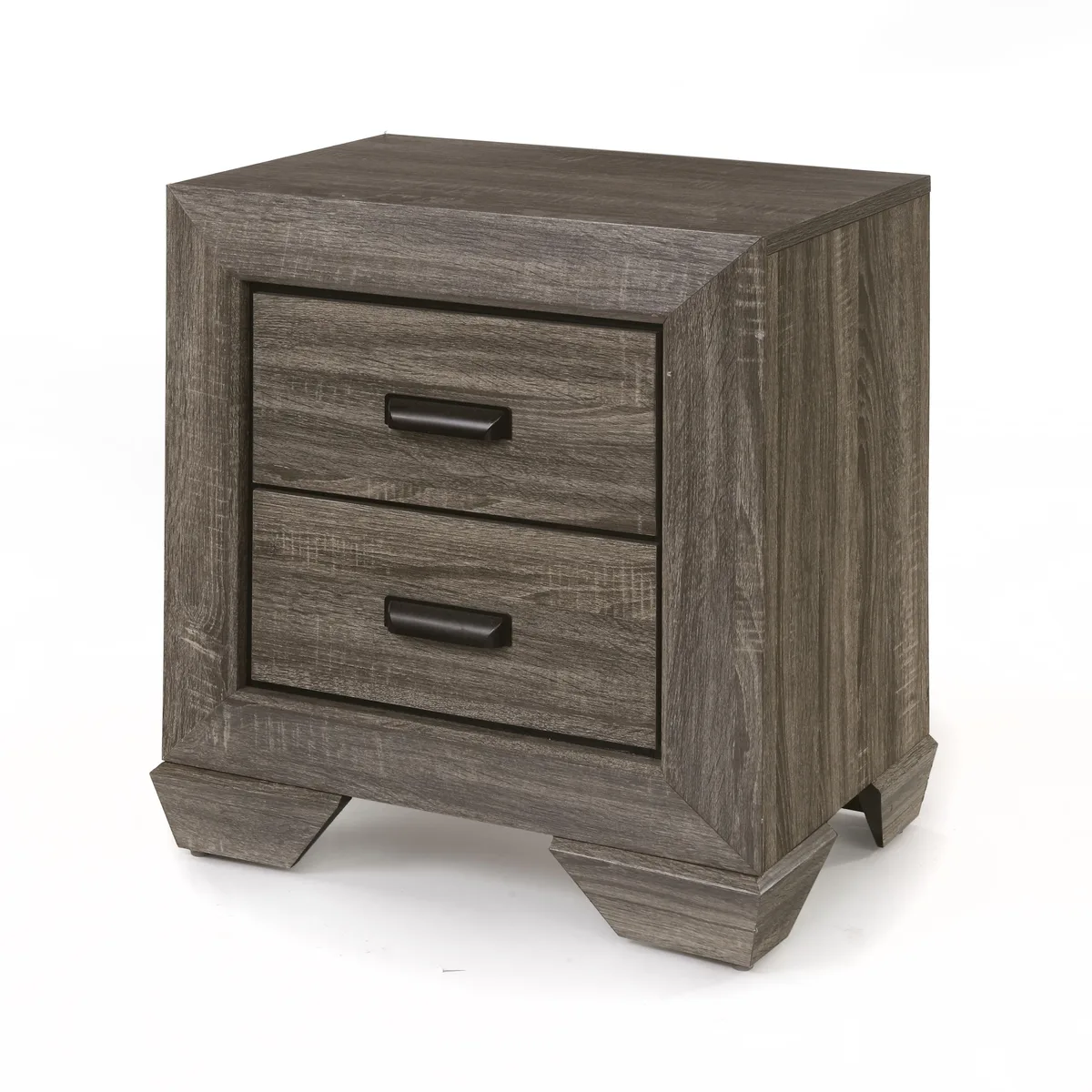 tuphen tuphen Lyndon Weathered Gray Nightstand Bedroom Set — product photo