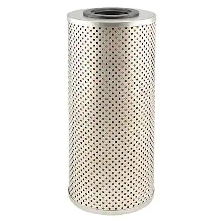 Cylindrical hydraulic filter cartridge, metal body, two grommets attached