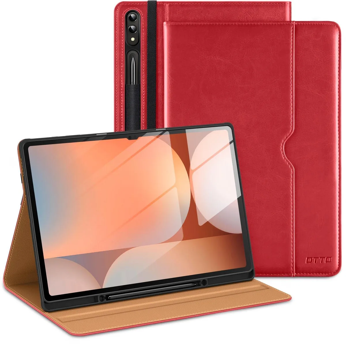 ARENTI ARENTI 2 in 1 accessory for Samsung Galaxy Tab S10/S9/S8 Ultra 14.6 inch Red — product photo